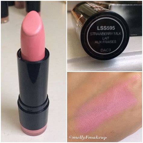 nyx extra creamy round lipstick|nyx strawberry milk lipstick.